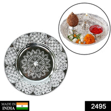 Beautiful 8 - Inch Plastic Pooja Thali Set for Daily Use & Special Occasions - justgrabit.in | Just Grab It