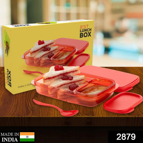 Seal Rectangular 2 Containers Lunch Box - Justgrabit Inc.