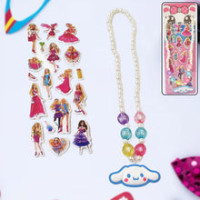 Self Adhesive Stickers Mix Design Kids Beaded Necklace (1 Set) - Justgrabit Inc.