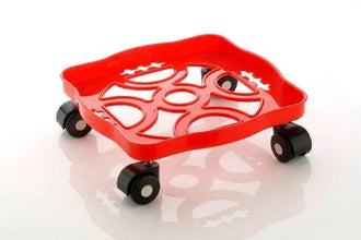 Square Plastic Gas Cylinder Trolley - Justgrabit Inc.