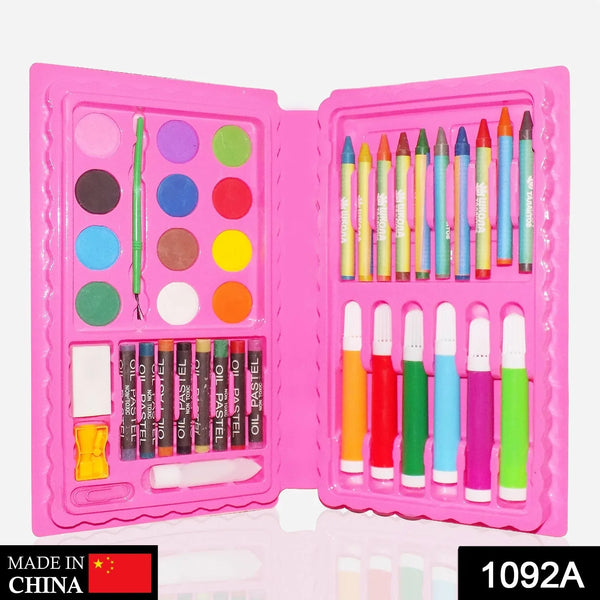 Coloring Combo Colors Box Color Pencil, Crayons, Water Color, Sketch Pens Set of 42 - Justgrabit Inc.