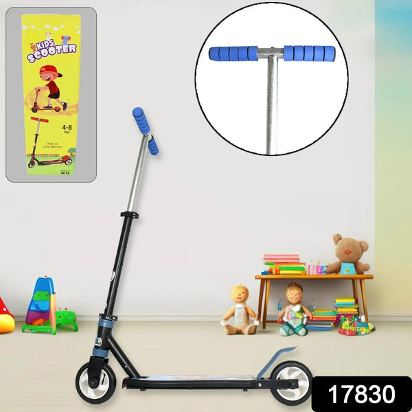 Foldable Kids Ride - On Scooter – 2 - Wheel, Height Adjustable (4 - 8 yrs, Multicolor) - justgrabit.in | Just Grab It