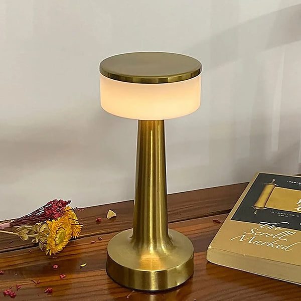 Touch LED Lamp – USB, 3 Colors, 3 Brightness Levels (1 Pc, Metal) - justgrabit.in | Just Grab It