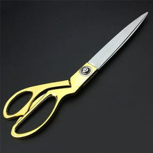 Gold Plated Professional Cloth Cutting Scissor - Justgrabit Inc.