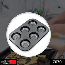 6 slot Non - Stick Muffins Cupcake Pancake Baking Molds - Justgrabit Inc.