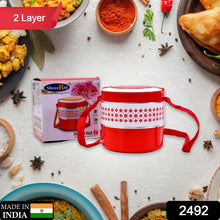2 Layer Insulated Lunch Box Tiffin - justgrabit.in | Just Grab It