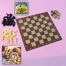 Chess & Checkers 2 - in - 1 Travel Game - (1 Set) - justgrabit.in | Just Grab It