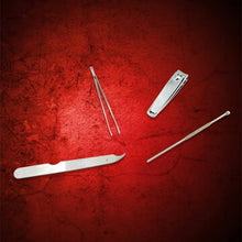 4 - in - 1 Nail Clipper Kit: Stainless Steel Tools, Manicure Set (Travel Case) - Justgrabit Inc.