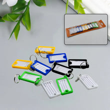 Wallet Keychain 10 pcs Set Plastic Key Custom Key Tags Key Ring Tags Numbered Key Tags Tags with Backpack Keychain - justgrabit.in | Just Grab It