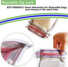 Plastics Transparent Jar Shaped Stand - up Pouch With Zipper - justgrabit.in | Just Grab It