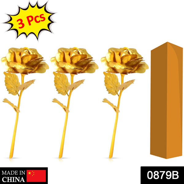 B Golden Rose is perfect for decorating homes, offices, cafes (3 Pc Set) - justgrabit.in | Just Grab It