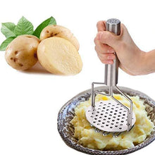 Stainless Steel Hand Masher (Mash for Dal / Vegetable / Potato / Baby Food / pav bhaji) - Justgrabit Inc.