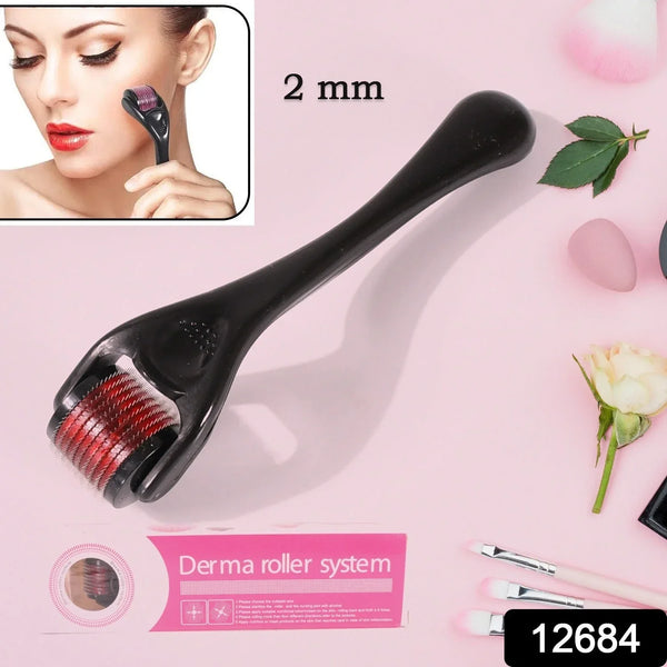 Derma Roller Anti Ageing and Facial Scrubs & Polishes Scar Removal Hair Regrowth (2 MM) - justgrabit.in | Just Grab It