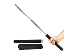 Multi - Function Collapsible Self Defense Stick Extended - Justgrabit Inc.