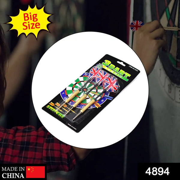 Big 3pcs Dart for Dart Board for Adult Indoor and Outdoor Game for Kids with 3 Darts - Justgrabit Inc.