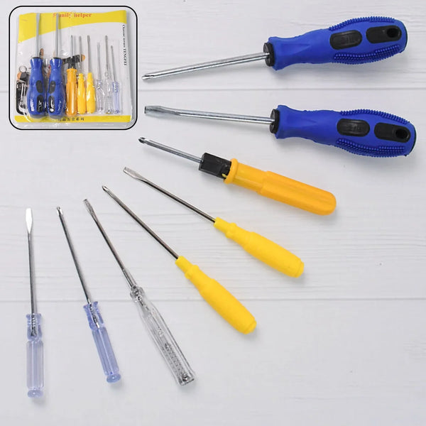8 - in - 1 Multi Screwdriver Hand Tool Kit Set (8 Pcs Set) - Justgrabit Inc.