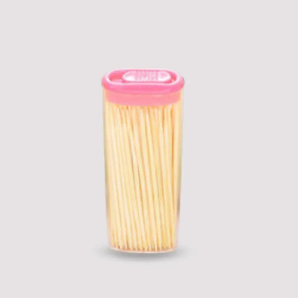 Bamboo Toothpicks with Dispenser Boxq - Justgrabit Inc.