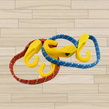 Multipurpose Ultra Flexible Bungee Rope, Luggage Strap, Bungee Cord With And Plastic J Shape Hooks (2 Pc) - Justgrabit Inc.