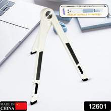 Slim Tablet Mobile Stand Adjustable Foldable Tablet Stand Scaffold (1 Pc) - justgrabit.in | Just Grab It
