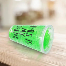 Plastic Drink Cup, Tea Coffee Tumbler with Lid and Straw (1 Pc) - justgrabit.in | Just Grab It