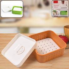 Square Shape Paneer Maker with Lid, Tofu & Sprouts Mould - justgrabit.in | Just Grab It