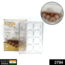12 Cavity Egg Storage Box For Holding And Placing Eggs Easily And Firmly. - Justgrabit Inc.