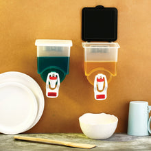 Wall Mounted Oil Dispenser Bottle (1100ml Approx) - justgrabit.in | Just Grab It