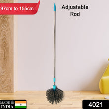 Extendable Stainless Steel Cobweb Brush for Ceiling, Lights, Fans & Home Dusting - justgrabit.in | Just Grab It