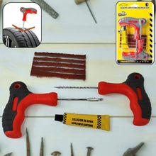 4 in 1 Universal Tubeless Tyre Puncture Repair Kit Tool Set - Justgrabit Inc.