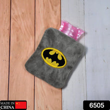 Batman small Hot Water Bag with Cover for Pain Relief, Neck, Shoulder Pain and Hand, Feet Warmer, Menstrual Cramps. - Justgrabit Inc.
