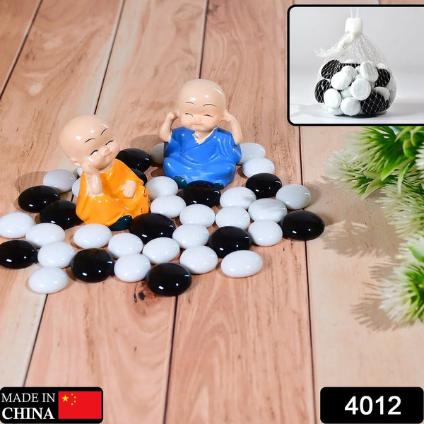 Glass Gem Stone, Flat Round Marbles Pebbles for Vase Fillers, Attractive pebbles for Aquarium Fish Tank. - Justgrabit Inc.