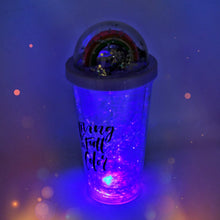 Sipper Bottle with Straw, LED Glow Light for Kids/Tumbler with Straw/Vacuum Flask/Sipper Plastic Tumbler/Sipper Bottle with Straw (Pack of 1) - Justgrabit Inc.