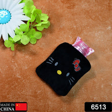 Black Small Hot Water Bag with Cover – Pain Relief & Warmer - Justgrabit Inc.