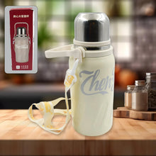 Stainless Steel Vacuum Insulated Water Bottle | Leak Proof Flask for Tea Coffee | Reusable Water Bottle with Hanging Strap | Bottle for Hot & Cold Drinks Wide Mouth Water Flask 1200 ML - Justgrabit Inc.