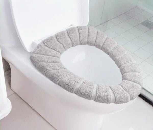 Winter Comfortable Soft Toilet Seat Mat Cover Cushion Plush - Justgrabit Inc.