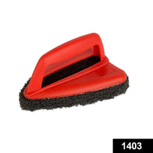 Bathroom Brush with abrasive scrubber for superior tile cleaning - Justgrabit Inc.