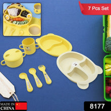 Baby Feeding Set For Kids And Toddlers (7 pcs set) - justgrabit.in | Just Grab It