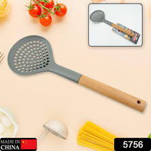 Plastic Kitchen Accessories Skimmer, Spatula Spoon & Soup Spoon Heat Resistant Non Stick Spoons Kitchen Cookware Items Heat Resistant Plastic Kitchen Utensils for Cooking, BPA FREE Gadgets for Non - Stick Cookware (1 Pc ) - justgrabit.in | Just Grab It