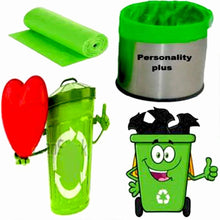 Bio - degradable Eco Friendly Garbage / Trash Bags Rolls (24x32 Cm / 1 Pc / Mix Color) - Justgrabit Inc.