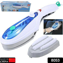Portable ironing machine,1 Set Steam Iron Hand Held Crease Removal Portable Ironing Clothes ABS Brush Plush Toy Garment Steamer for Home Steam Iron, for Clothes, Travel Steamer - Justgrabit Inc.