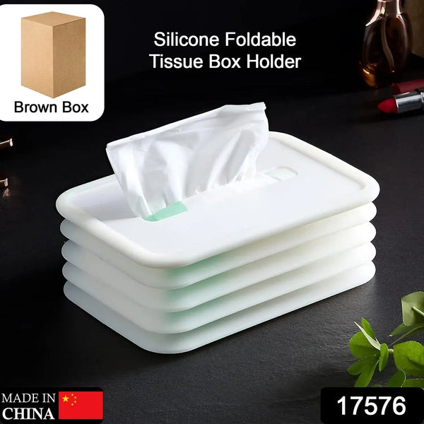 Simple Silicone Tissue Holder – Cube/Cylinder Tissue Box for Bathroom, Office, Car & Bedroom - Justgrabit Inc.