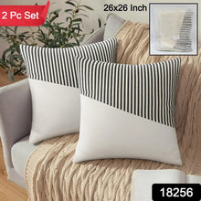 Decorative Pillow Covers Cushion Cases Soft Cotton (26 × 26 Inch / 1 Pair / 2 Pc) - justgrabit.in | Just Grab It