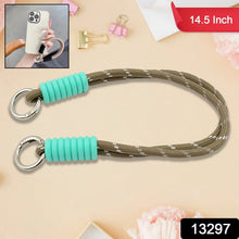 Multipurpose Two Sided Adjustable Hand Wrist Strap Lanyardwith Cellphone, Phone Strap (1 Pc / 14.5 Inch / Multicolor) - justgrabit.in | Just Grab It