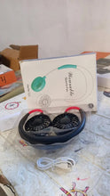 Hand Free Personal Fan - Portable USB Battery Rechargeable Mini Fan - Headphone Design Wearable Neckband Fan Necklance Fan Cooler Fan for Home, Sport, Camping, Beach, Travel, Office - Justgrabit Inc.
