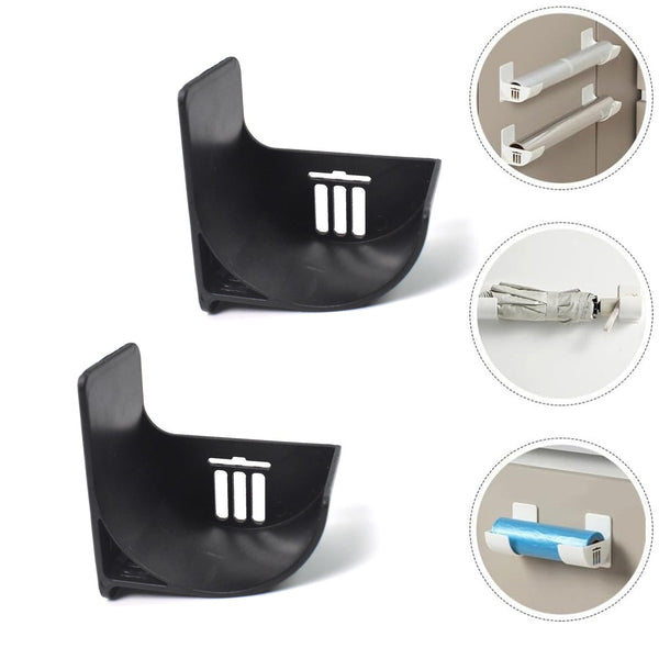 Trash Bag Holder, Wall Mounted Trash Bags Storage Rack (1 Pair) - justgrabit.in | Just Grab It