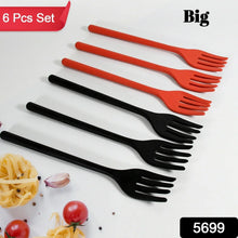 Silicone Flexible Forks, Silicone Cooking Fork Heat Resistant, Multifunctional Nonstick Blending Fork (6 Pcs) - Justgrabit Inc.
