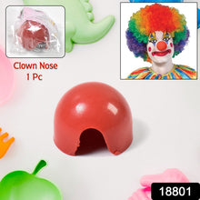 Small Plastic Joker Clown Nose toy (1 Pc / Mix Color & Design) - justgrabit.in | Just Grab It