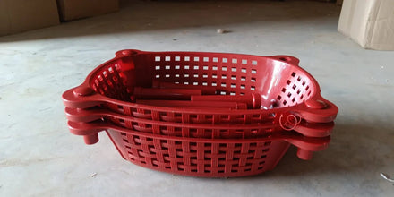 Multipurpose Plastic Storage Rack Organiser, Diwali - 3 pcs - Justgrabit Inc.