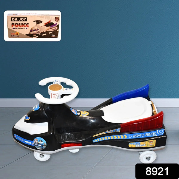 Twisted Police Ride - On Toy Car for Kids With Musical with Lights - Justgrabit Inc.