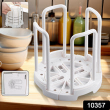 Plastic Bowl Holder Bowl Organizer Drain Rack (1 Pc) - justgrabit.in | Just Grab It